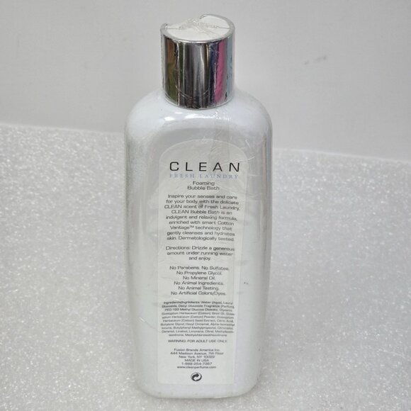 Clean Fresh Laundry Foaming Bubble Bath 7.8 Fl Oz - Picture 2 of 2